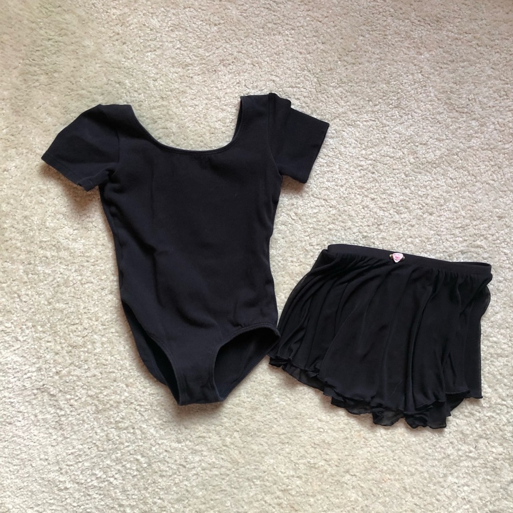 Dance leotard and skirt